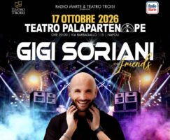 Napoli, a ottobre il grande concerto “Gigi Soriani and Friends” prodotto da Radio Marte: ci saranno anche artisti casertani