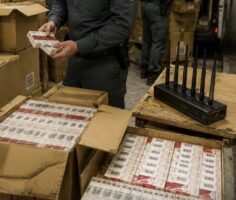Casoria, scoperto deposito clandestino con 5 tonnellate di sigarette di contrabbando: un arresto