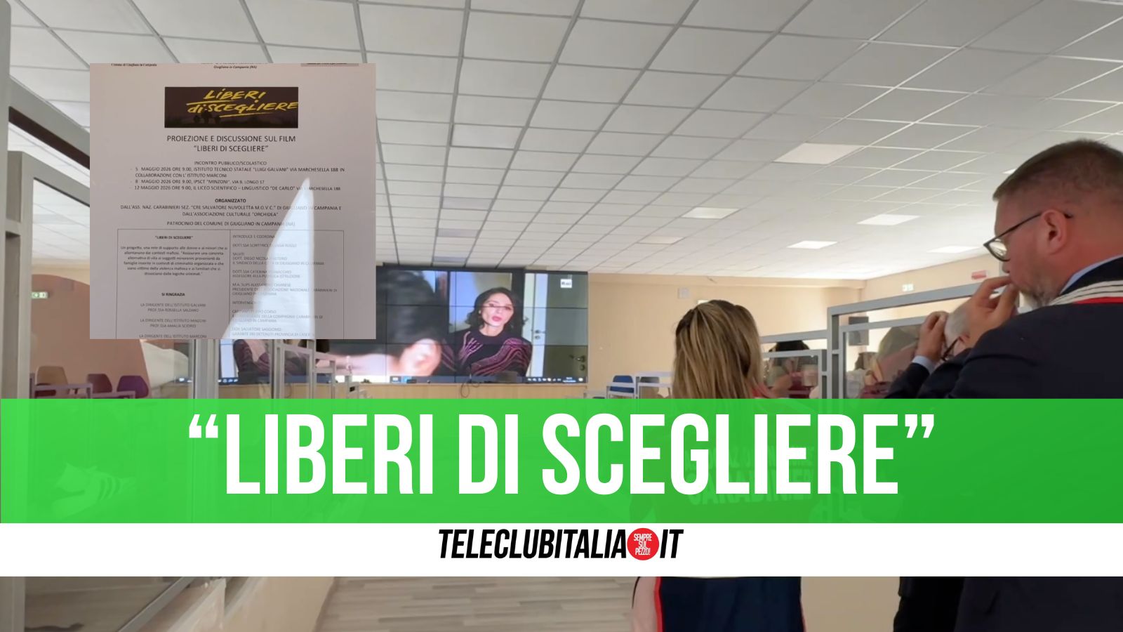 liberi di scegliere legalit224 e dibattito nelle scuole da Teleclubitalia.it liberi di scegliere legalit224 e dibattito nelle scuole