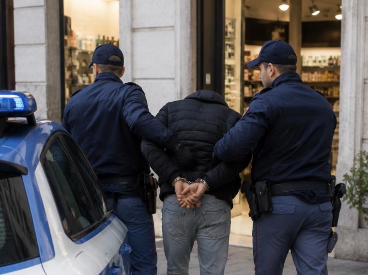 Napoli, rubano cosmetici e tentano la fuga: coppia finisce in manette