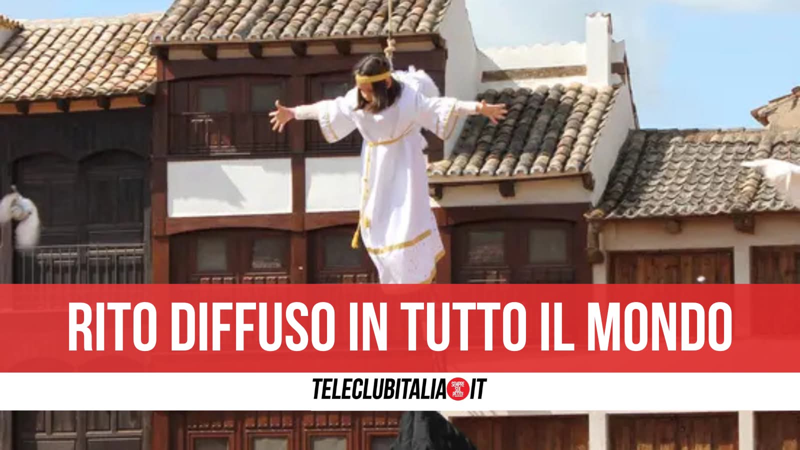 il volo dell8217angelo non si fa solo a giugliano il rito unisce italia spagna ecuador e filippine da Teleclubitalia.it il volo dell8217angelo non si fa solo a giugliano il rito unisce italia spagna ecuador e filippine