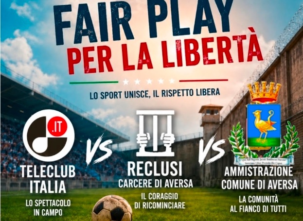 fairplay per la libert224 domani la partita al filippo saporito di aversa da Teleclubitalia.it fairplay per la libert224 domani la partita al filippo saporito di aversa