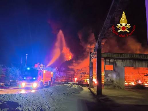 sarno incendio