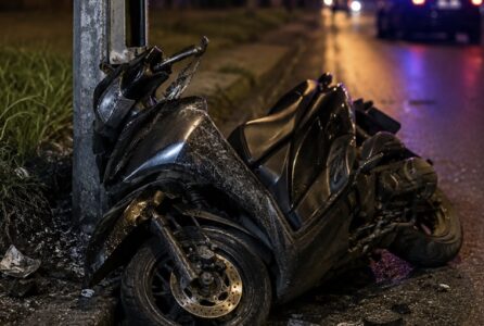 Saviano, esce di strada con lo scooter e si schianta contro un palo: morto 50enne