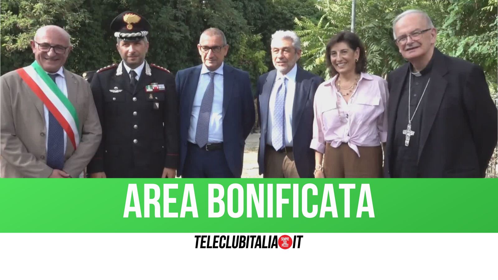 aversa bonificata l8217area dei cappuccini via 200 tonnellate di rifiuti da Teleclubitalia.it aversa bonificata l8217area dei cappuccini via 200 tonnellate di rifiuti