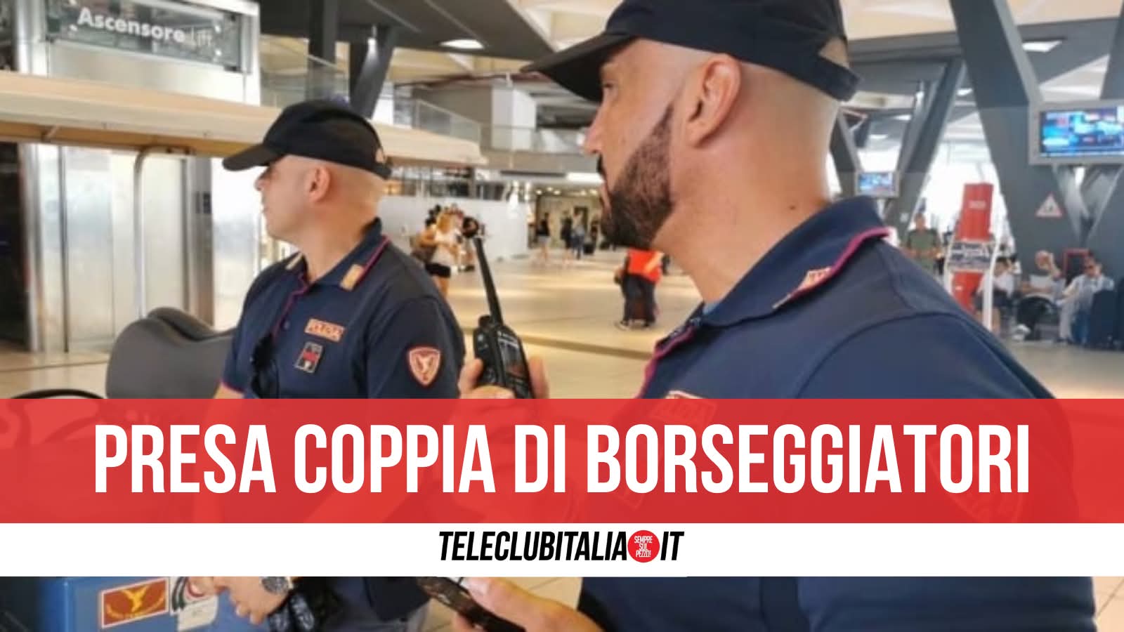 napoli rubano lo zaino a una turista nella food hall della stazione arrestati un uomo e una donna da Teleclubitalia.it napoli rubano lo zaino a una turista nella food hall della stazione arrestati un uomo e una donna