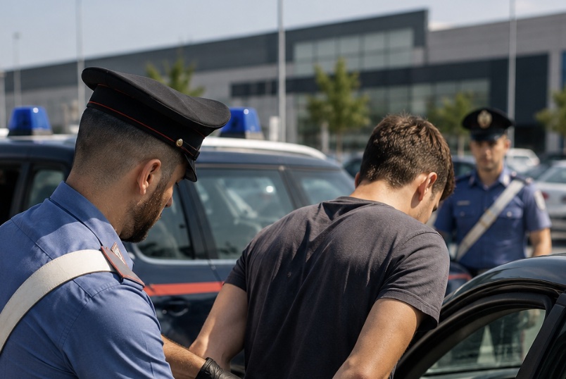 Sant'Antimo. Tenta di rubare 500 nel parcheggio del centro commerciale: arrestato un 20enne