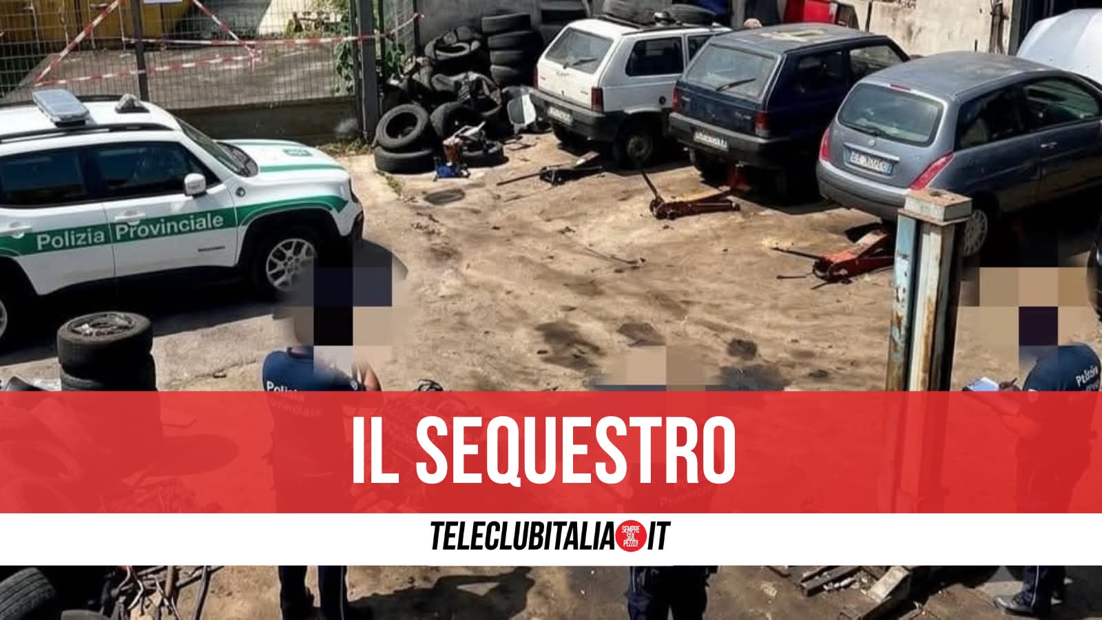 officina meccanica abusiva a orta di atella denunciato un uomo sequestro della polizia provinciale da Teleclubitalia.it officina meccanica abusiva a orta di atella denunciato un uomo sequestro della polizia provinciale