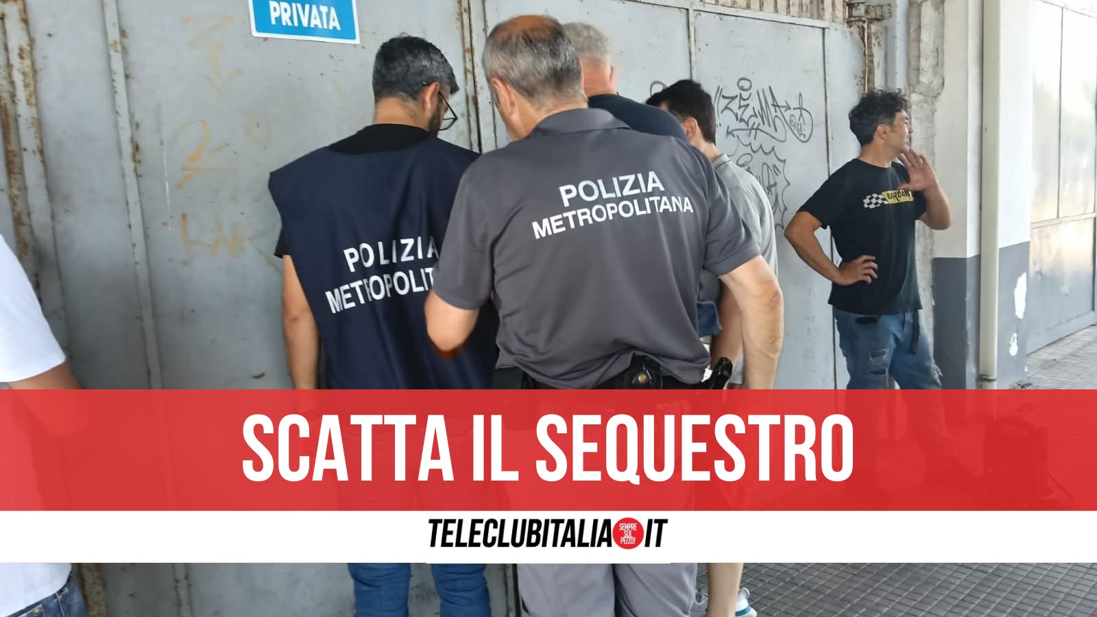 napoli sequestrate due aree in via argine dalla polizia metropolitana tre persone denunciate da Teleclubitalia.it napoli sequestrate due aree in via argine dalla polizia metropolitana tre persone denunciate