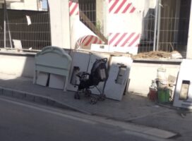 Casandrino, scarica rifiuti ingombranti in strada: individuato e sanzionato il responsabile