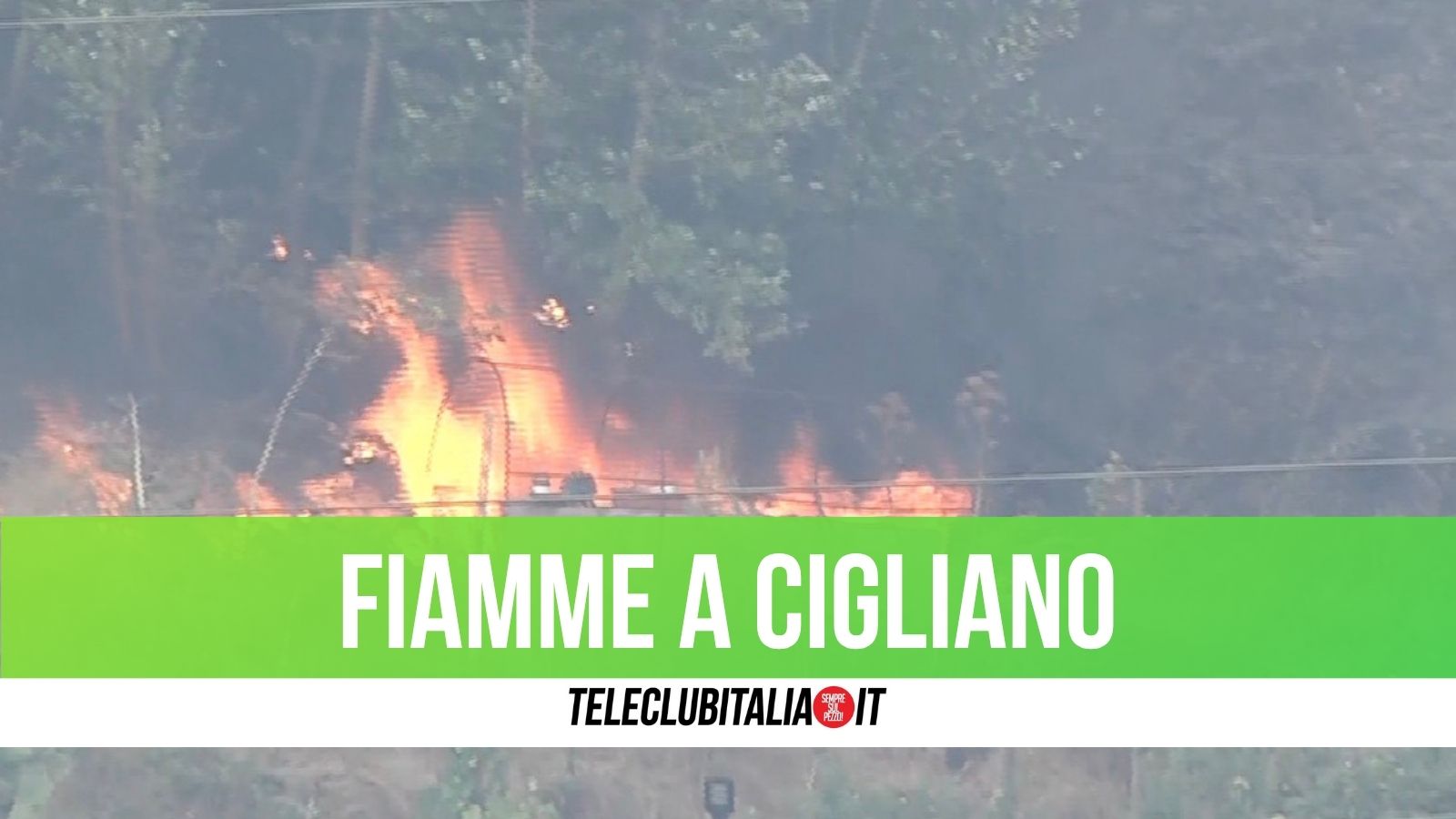 pozzuoli in fiamme il monte cigliano da Teleclubitalia.it pozzuoli in fiamme il monte cigliano