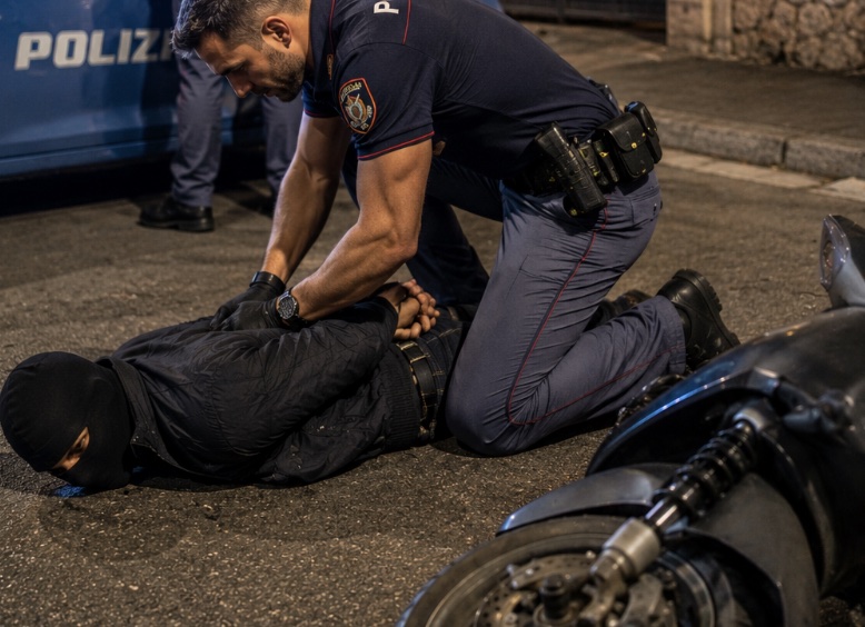 Tentano furto in villa a Bacoli: 20enne travolge poliziotto con lo scooter, arrestato