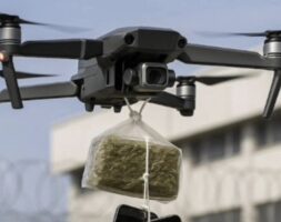 Napoli, drone carico di droga e iPhone verso il carcere di Poggioreale: abbattuto dagli agenti