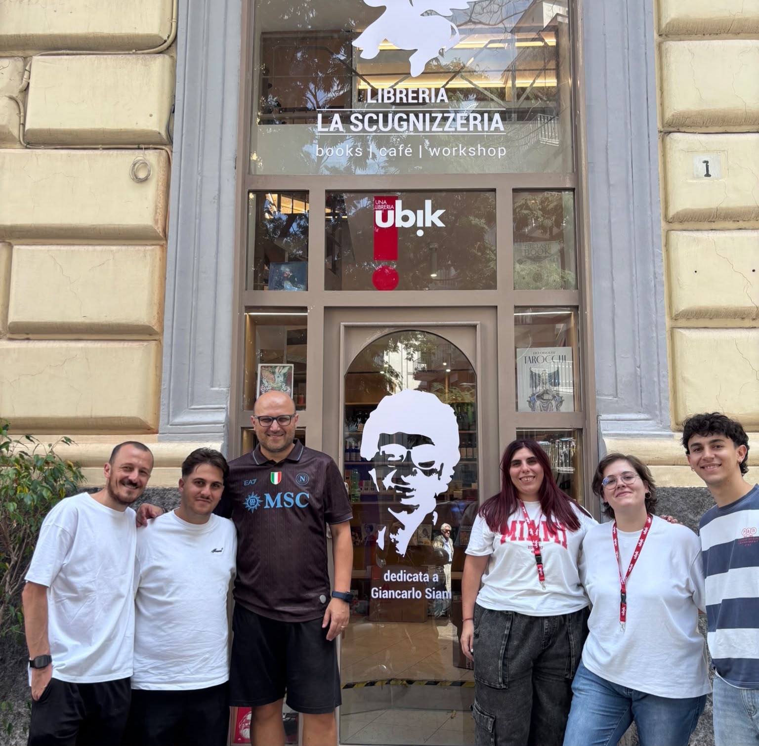 la scugnizzeria sbarca al vomero la nuova libreria dedicata a giancarlo siani da Teleclubitalia.it la scugnizzeria sbarca al vomero la nuova libreria dedicata a giancarlo siani