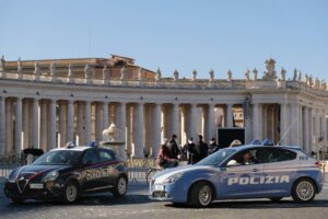 Auto delle forze dell'ordine, immagine di repertorio