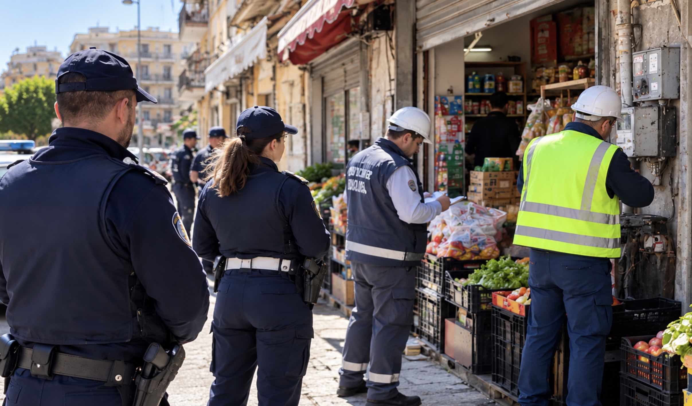 Controlli a tappeto nelle attività a Ponticelli: scoperti lavoratori in nero e allacci abusivi