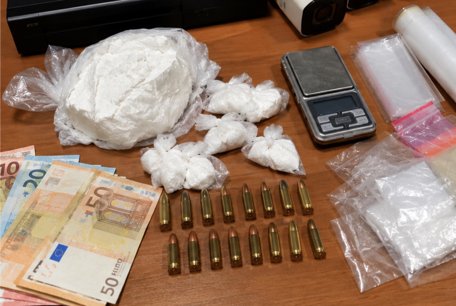 Crispano, droga e munizioni in casa: arrestati un 42enne e un 19enne