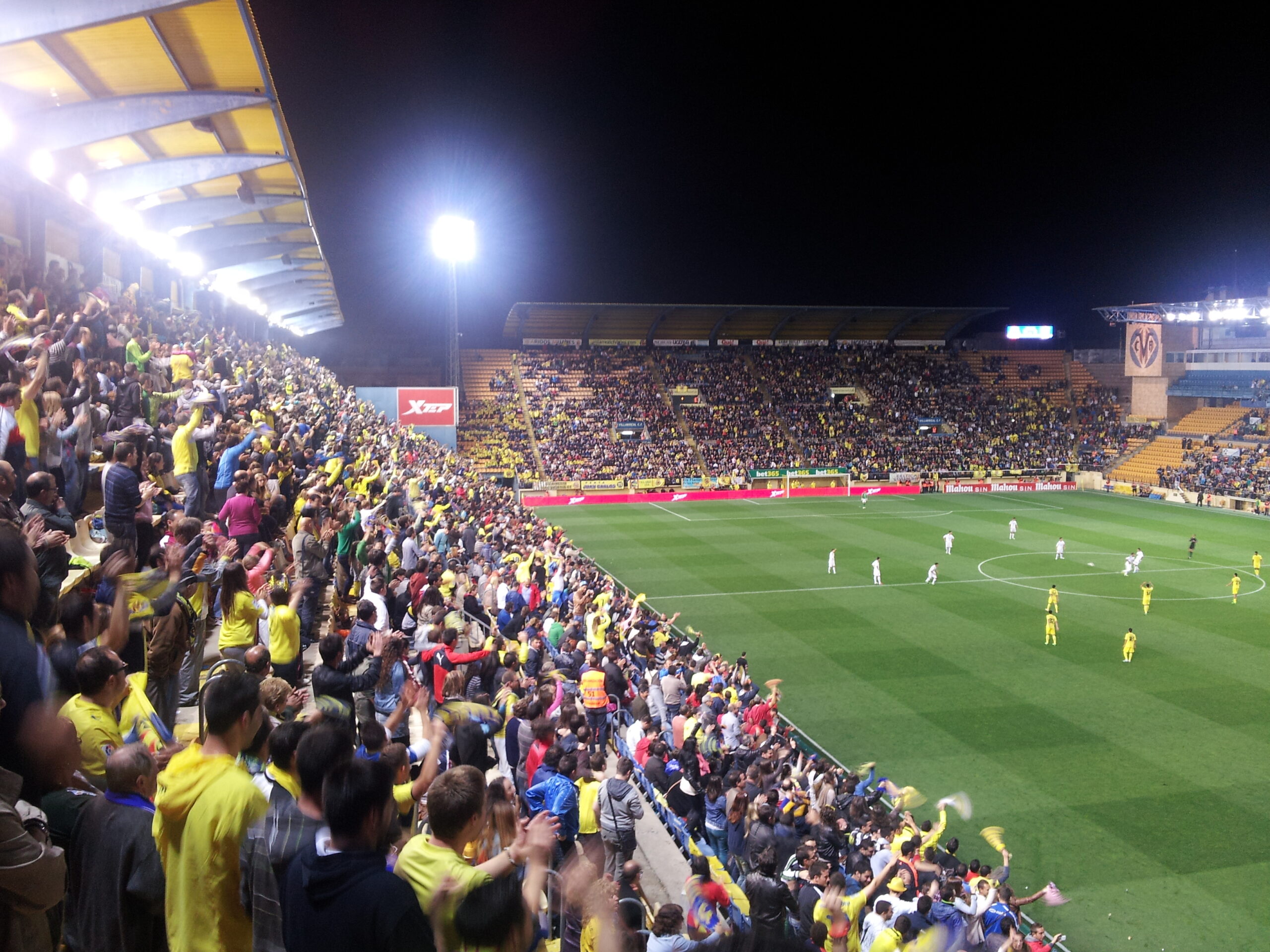Estadio de la Cerámica, stadio del Villarreal per Villarreal-Napoli